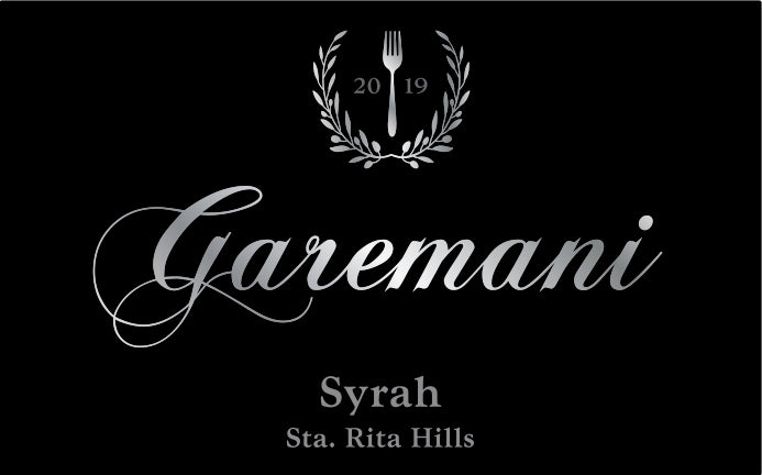 2019 Syrah Bottle